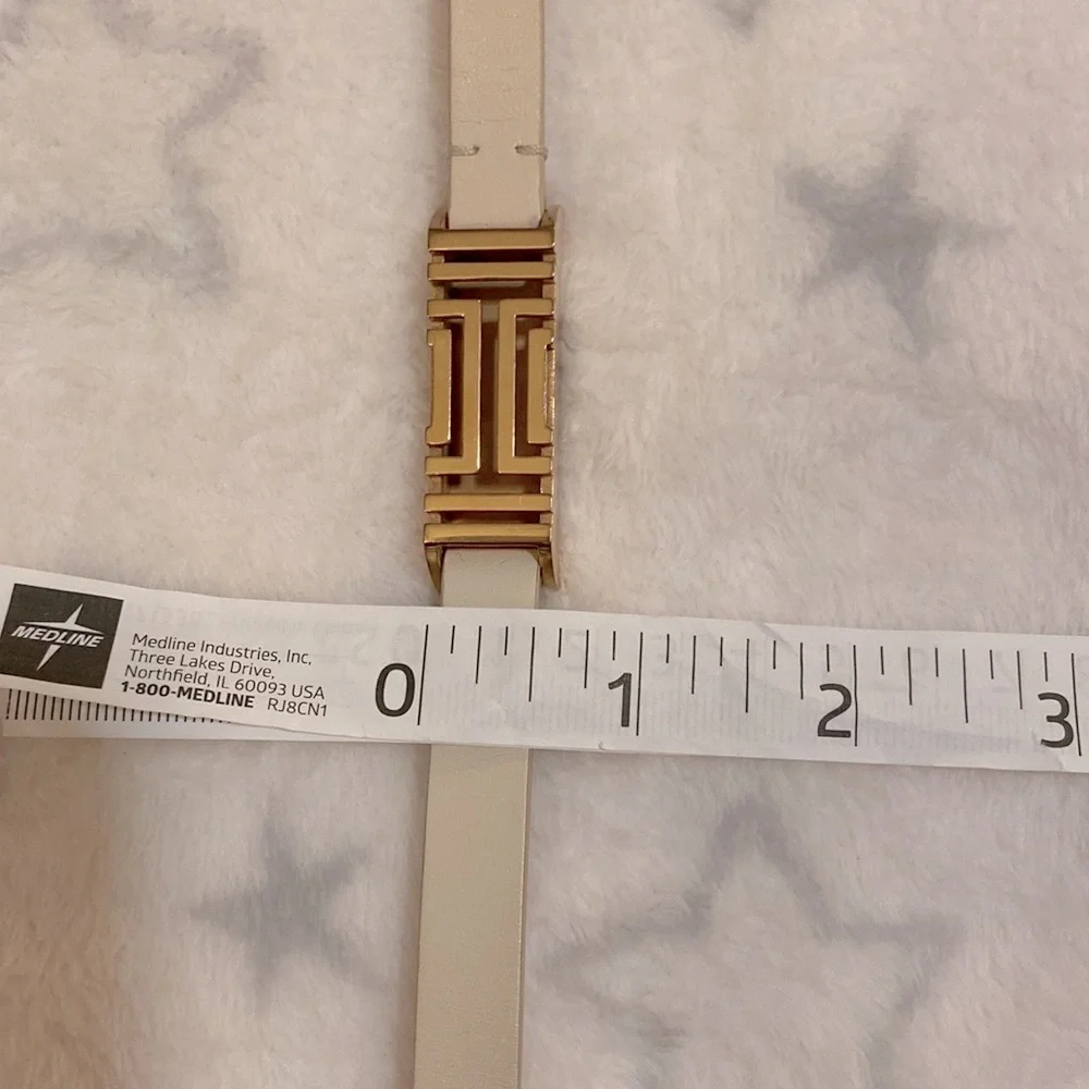 Tory Burch Cream and Gold Bracelet no dust bag